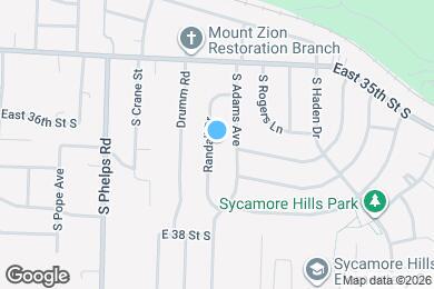 Map image of the property - 3605 Randall Dr