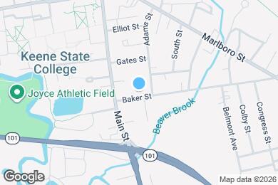 Map image of the property - 30 Baker