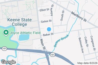Map image of the property - 30 Baker St