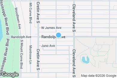 Map image of the property - 2114 Randolph Ave