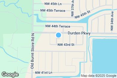Map image of the property - 4309 NW 38th Pl