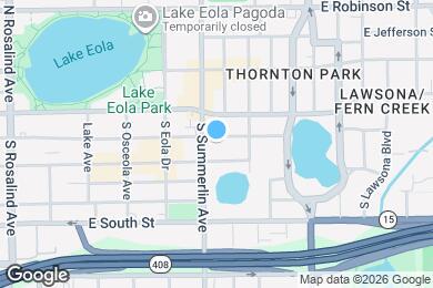 Map image of the property - 706 E Pine St