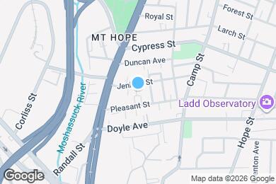 Map image of the property - 43 Jenkins St