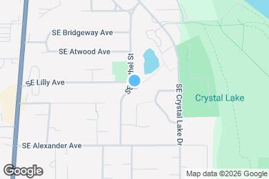 Map image of the property - 1815 SE Bethel St