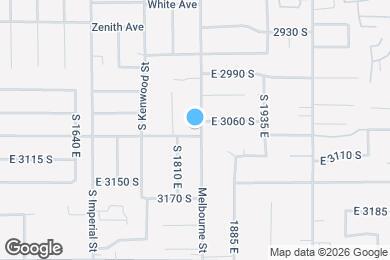 Map image of the property - 3076 Melbourne St