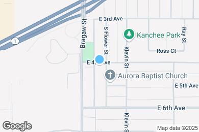 Map image of the property - 3928 E 4th Ave
