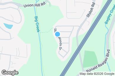 Map image of the property - 5550 Shiloh Woods Dr