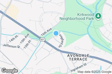 Map image of the property - 5703 18th Ave