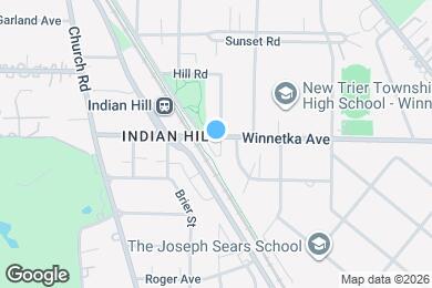 Map image of the property - 460 Winnetka Ave.