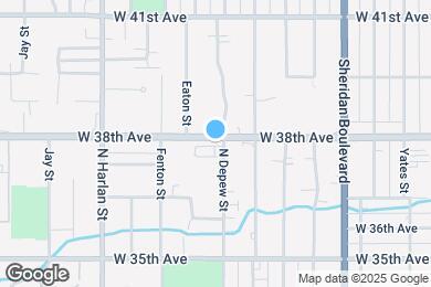 Map image of the property - 5630 W 38th Ave