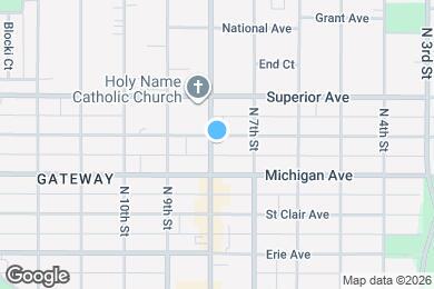 Map image of the property - 1325 N 8th St