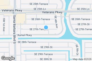 Map image of the property - 228 SE 27th Terrace