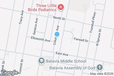 Map image of the property - 28-30 Columbia Ave