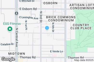 Map image of the property - MAA Midtown Phoenix
