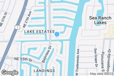 Map image of the property - 3100 NE 56th Ct