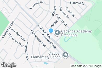 Map image of the property - 512 Bryn Mawr