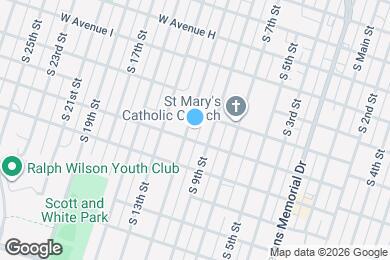 Map image of the property - 1115 S 11th St