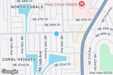 Map image of the property - 4440 NE 17th Ter