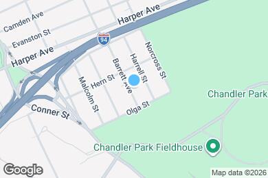Map image of the property - 5856 Barrett St