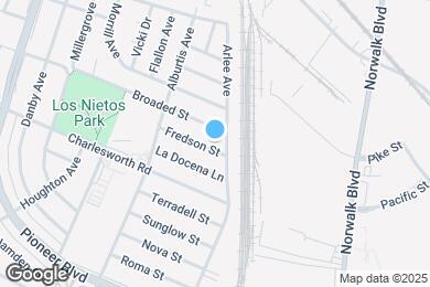 Map image of the property - 11423 Fredson St