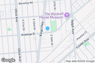 Map image of the property - 615 E 55th St