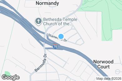 Map image of the property - 7616 Stanwood Dr