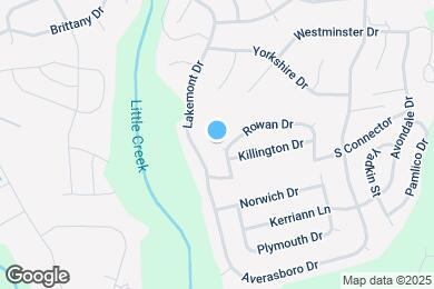 Map image of the property - 18 Yale Ct