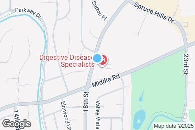 Map image of the property - 2207 18th St