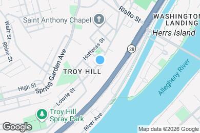 Map image of the property - 1549 Lowrie St