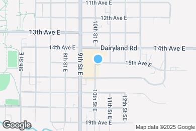 Map image of the property - 1502 10th St E