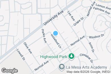 Map image of the property - 4419 Rosebud Ln