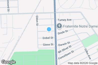 Map image of the property - 7600 Doyle St