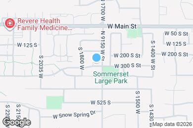 Map image of the property - 1732 W Grays Dr
