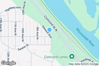 Map image of the property - 612 Stewart Ave., South St. Paul
