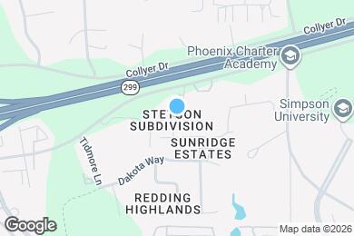 Map image of the property - 33 Ortega Ct