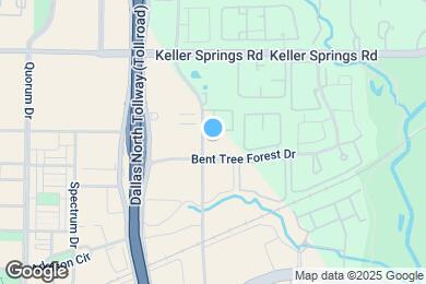 Map image of the property - 5325 Bent Tree Forest Dr
