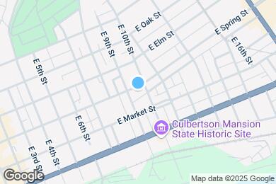 Map image of the property - 912 E Spring St