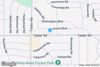 Map image of the property - 13537 Cedar Rd