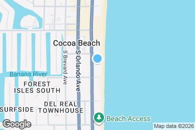 Map image of the property - 141 S Atlantic Ave