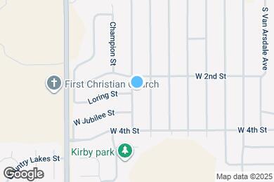 Map image of the property - 322 Ranger Ave