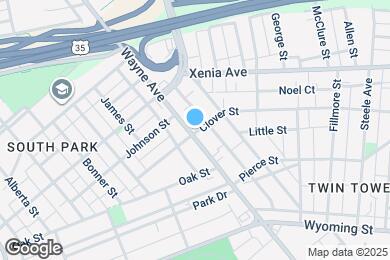 Map image of the property - 1132 Wayne Ave