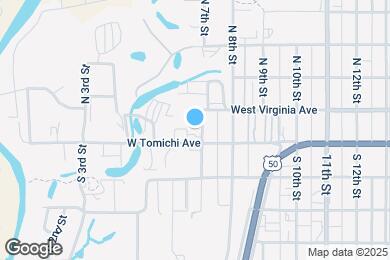 Map image of the property - 1206 W Tomichi Ave