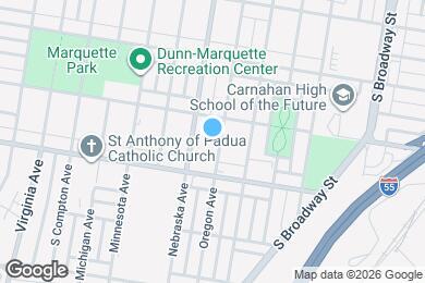 Map image of the property - 4127 Oregon Ave