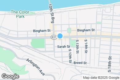 Map image of the property - 68 S 11th St