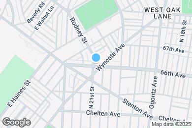 Map image of the property - 6601 N 21st St