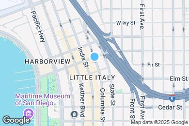 Map image of the property - 1970 Columbia St