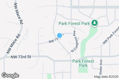 Map image of the property - 7357 N Rhode Ave