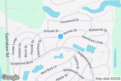 Map image of the property - 3692 Chestnut St