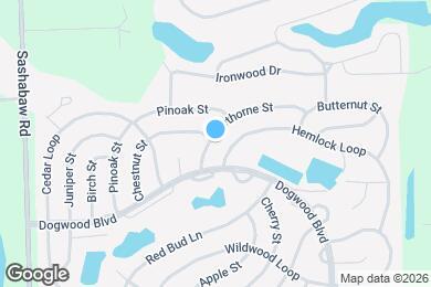 Map image of the property - 4620 Hemlock Loop