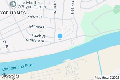 Map image of the property - 1209 Davidson St